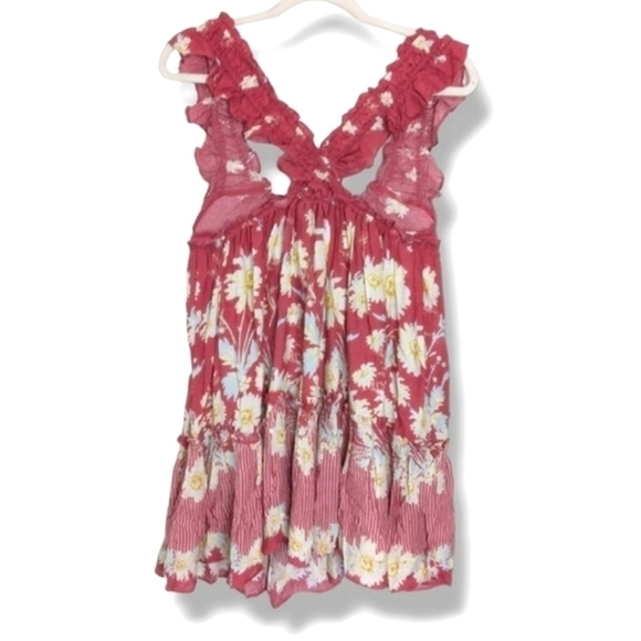 NWT Free People Bali Wild Daisy Slip Dress $88 - Picture 5 of 9